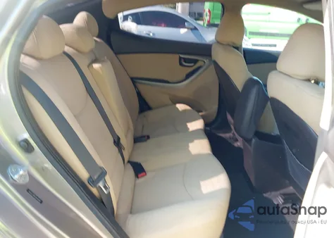 2013 Hyundai Elantra Gls z USA, uszkodzony, nr VIN 5NPDH4AE9DH231144